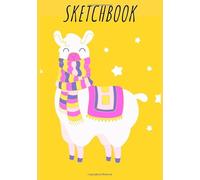 Sketchbook: Sketchbook Llama | For Adults, Children Girl & Boy, Large size 17,78 x 25,4 cm, 100 pages to fill | To draw, paint, make watercolours | ... artist, painter, lover of artistic creations.