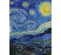 Sketchbook: Starry Night: Vincent Van Gogh Journal 8.5" X 11" Personalized Artist Sketchbook 109 Blank Pages for Sketching Drawing and Creative Doodling, Blank Paper for Drawing Sketchbook (Handbook)