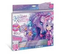 Sketchbook With Crayons And Stickers Horses Top Quality