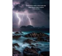 Sketchbook with Stormy Sea Cover: for all artist's drawings and doodles