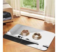 sketches 30x45cm Pet absorbent leather non-slip placemats suitable for pets available in two sizes
