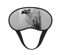 Sketching an Eagle Blackout Sleep Mask,Soft Polyester, Anti-Light, Stylish,Suitable for Men and Women,for Daily Work and Outdoor Travel.