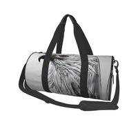 Sketching an eagle Canvas travel bag, large capacity, can be carried on the shoulder