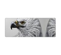 Sketching an Eagle Mouse Pad 11.8x31.5 in. Non-Slip Base for RGB Keyboard, Mouse and Laptop, Suitable for Gaming and Office.