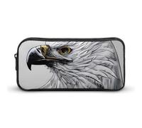 Sketching An Eagle Pencil Case Large Capacity, Minimalist Pencil Pouch, Lightweight & Durable Small Storage Bag for Office Supplies Organizer
