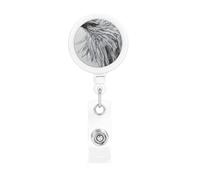 Sketching an Eagle Retractable Badge Holder-Id Card Reel with 360° Swivel Clip, Heavy Duty Badge Reel for Office Work Events