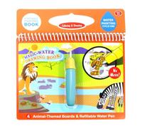 Sketching Book with Refillable Water Pen Magical Water Drawing Pad for Toddler Preschooler Painting Coloring Travel Painting Book