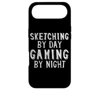 Sketching By Day Gaming By Night Digital Art Gamer Artist Case for iPhone Air