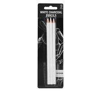 Sketching Pencils Set,3 Pcs Drawing White Highlight Pencil Pen Art Supplies Wooden Painting Pencils Professional Art Pencil Sketching for Artist Beginners Drawing Shading