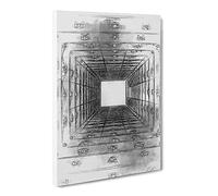 Sketching The Architecture Vol.34 Canvas Print | Gallery Wrapped 30mm Frame Wall Art | 20x14 inches | Ready to Hang | Modern Cityscape Picture | Living Room Bedroom Lounge Office
