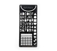 Sketchmark Journal Bookmark: Stainless Steel Journal Bookmark Stencil