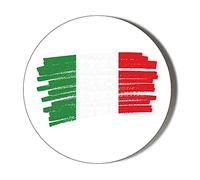 Sketchy Flag Design Italy Small 6 x 70mm Vinyl Stickers