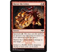 Skewer the Critics (foil) | Ravnica Allegiance