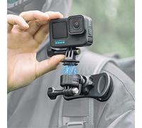 SKEZN Magnetic Backpack Strap Mount Quick Clip Mount with Magnetic Adapter, Bag Belt Shoulder Strap Clip Holder Compatible with Gopro Hero 13/12/11/10, DJI Osmo Action 5Pro/4/3, AKASO and More (BC-1)