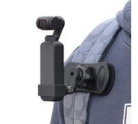 SKEZN Osmo Pocket Backpack Quick Clip Mount,360 Degree Rotation Backpack Strap Knapsack Shoulder Mount with Extended Border Compatible with DJI Osmo Pocket,Osmo Pocket 2