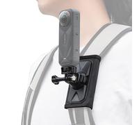 SKEZN Slide-in Backpack Shoulder Strap Mount Clip, Quick-Release 1/4" Backpack Mount for Insta360 X5 X4, Bag Belt Holder for Insta 360 X5/X4/X3, DJI OSMO 360 Accessories and More Action Camera