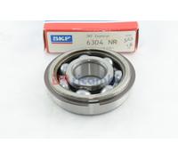 SKF 6304NR Open Type Snap Ring Deep Groove Bearing 20x52x15mm