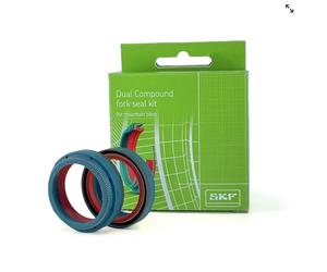 SKF BICYCLE / MTB DUAL-COMPONENT SEALS FOR FRONT SUSPENSION - COMPATIBLE