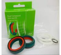 Skf Fox Dual Compound Fox 40 Mm Fork Seal Kit Red