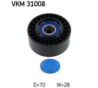SKF Idler Pulley for Audi A5 TDi 170 CAHA 2.0 Litre February 2009 to March 2012