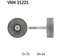 SKF Idler Pulley for Volkswagen Polo Dune AZQ 1.2 May 2004 to December 2005