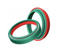 Skf Rock Shox Dual Compound 32 Mm Fork Seal Kit Red One Size Black