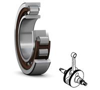 Skf Nu 6204-ecp - 20x47x14 Mm Bearing