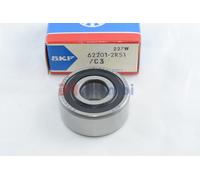 SKF Rigid Sealed Radial Ball Bearing 62201-2RS1/C3 12x32x14