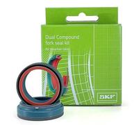 Skf Rock Shox Dual Compound 35 Mm Fork Seal Kit One Size Black