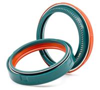 Skf Showa Dual Compound 49 Mm Fork Oil Seal Kit Green
