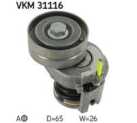 SKF Tensioner Pulley for Audi A1 TFSi CAVG/CTHG 1.4 November 2010-September 2015