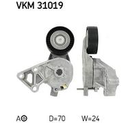 SKF Tensioner Pulley for Audi A3 ASZ 1.9 Litre Diesel July 2001 to August 2003