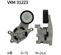 SKF Tensioner Pulley for Audi A3 TFSi AXX/CAWB/CCZA 2.0 Sep 2004-Aug 2013