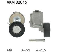 SKF Tensioner Pulley for Cadillac BLS 150 Z19DTH 1.9 April 2006 to December 2010