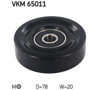 SKF Tensioner Pulley for Hyundai Accent G4EA 1.3 February 2003 to December 2006