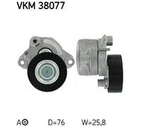 SKF Tensioner Pulley for Mercedes Benz R350 3.5 Litre March 2006 to March 2008