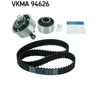 Timing belt kit with rounded tooth profile VKMA 94626 SKF for FORD MAZDA