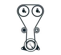 Timing belt kit with rounded tooth profile VKMA 94626 SKF for FORD MAZDA