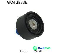 SKF V-RIBBED BELT DEFLECTION/GUIDE PULLEY VKM38336 FOR BMW