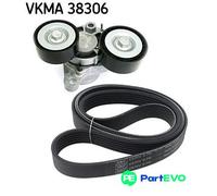 SKF V-RIBBED BELT SET VKMA38306 FOR BMW