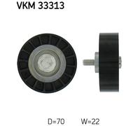 SKF VKM 33313 Deflection/Guide Pulley, V-ribbed belt for ,CITROËN,FIAT,IVECO