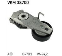 SKF Aux Belt Tensioner VKM38700 - V-Ribbed Drive - 11281482199 - Quality Guaranteed