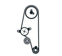 SKF VKMC 01107 Timing belt and water pump kit, Black