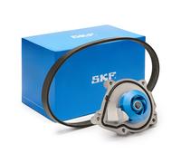 SKF VKMC 33843 Water Pump + V-Ribbed Belt Kit