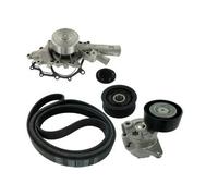 SKF Water Pump and V-Ribbed Belt Kit VKMC 38021 - Fits Mercedes-Benz C-Class/T-Model 2.1L