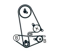 SKF VKMC 93011 Water pump and timing belt kit