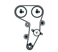 SKF VKMC 01259-1 Water pump and timing belt kit