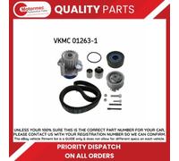 SKF Water Pump & Timing Belt Set VKMC 01263-1