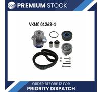 SKF Water Pump and Timing Belt Set Kit | VKMC 01263-1 For AUDI SEAT VW