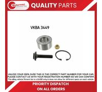 Wheel Suspension Wheel Bearing Kit SKF VKBA 3449 Fits Ford Seat VW Alhambra